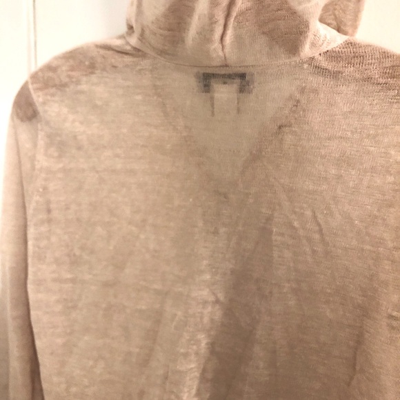 NWOT Banana Republic Heather Pink Women’s Hooded Top/Cover Up. - Picture 3 of 7